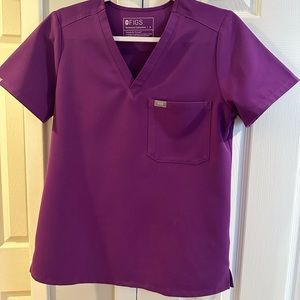 Figs Catarina Top Digital Grape Small Gently Worn Excellent Condition